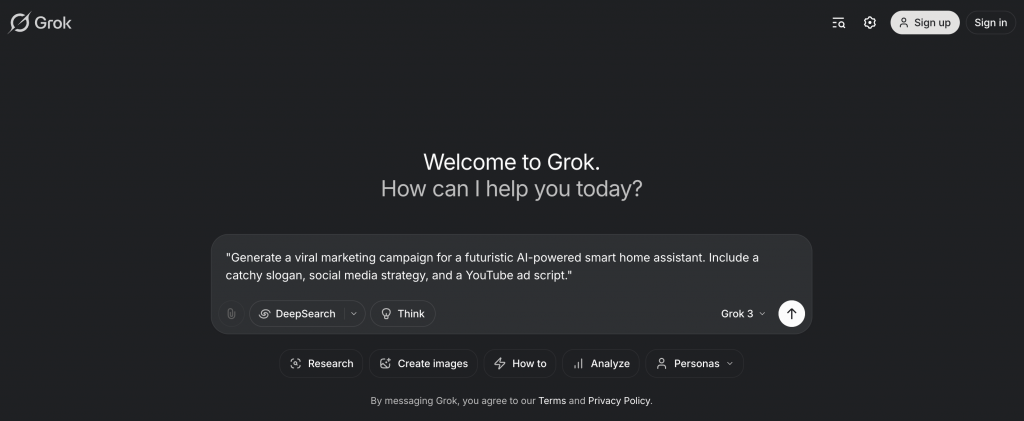 Grok AI
Artificial Intelligence
AI